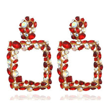 Load image into Gallery viewer, Vintage Metal Statement Earrings