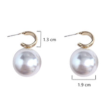 Load image into Gallery viewer, Water Drop Pearl Earrings