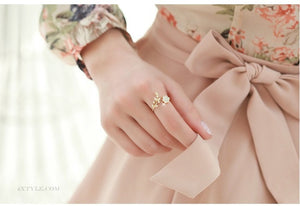 Wishful Flower Ring