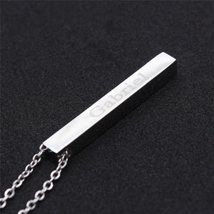 Square Bar Necklace