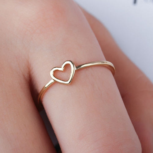 Beautiful Couples Heart  Ring