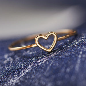 Beautiful Couples Heart  Ring