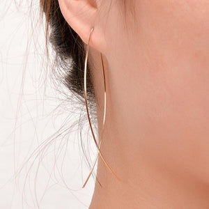 Staple Geometric Stud Earrings