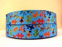 Load image into Gallery viewer, Autism Awareness Printed Polyester Ribbon