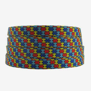 Autism Awareness Printed Polyester Ribbon