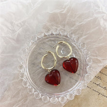 Load image into Gallery viewer, Cherry Fruit Shaped Drop Earrings