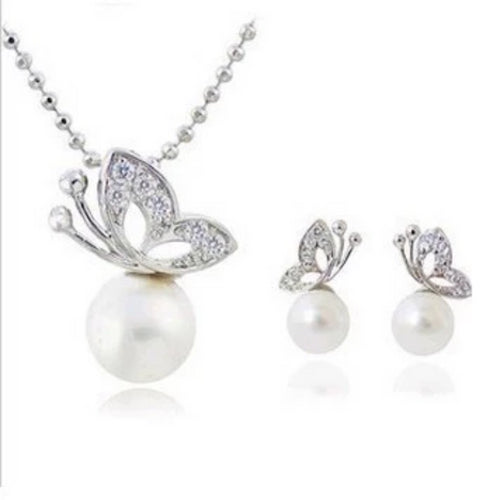 Butterfly Imitation Jewelry Set