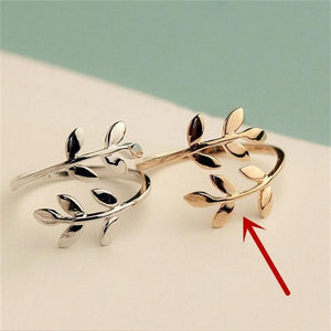 Olive Tree Branch Ring