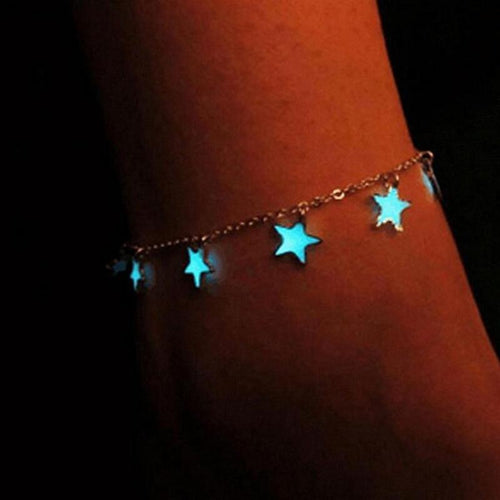 Luminous Tassel Anklet