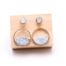 Load image into Gallery viewer, Handmade Marble Earrings