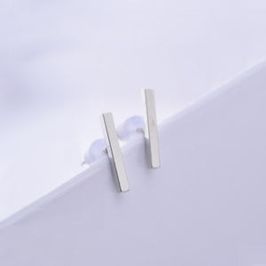 Staple Geometric Stud Earrings