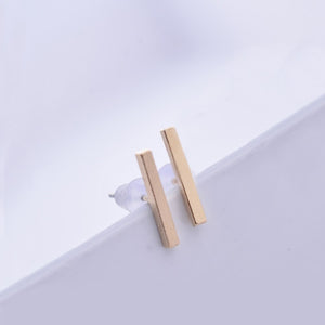 Staple Geometric Stud Earrings