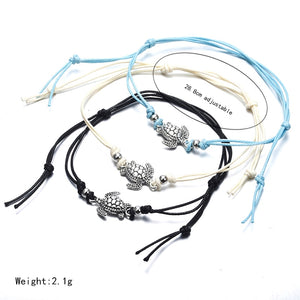 Turtle Shaped Charm Anklet