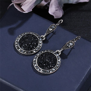 Round Stone Jewelry Set