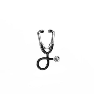 Stethoscope Brooch