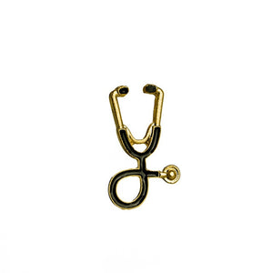 Stethoscope Brooch