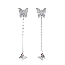 Load image into Gallery viewer, Dazzling Micro Butterfly Earrings