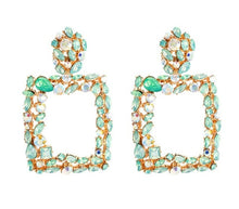 Load image into Gallery viewer, Vintage Metal Statement Earrings