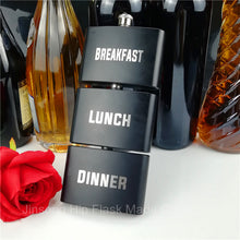 Load image into Gallery viewer, NEW 3 in 1 Lead -free 12oz Removable 3pcs Portable whiskey flask