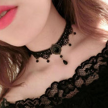 Load image into Gallery viewer, Lace Choker Necklace