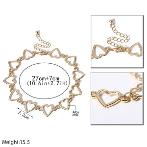 Sweet Heart Choker Necklace