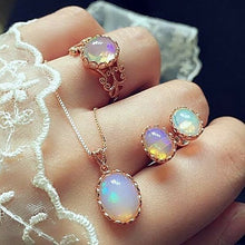 Load image into Gallery viewer, Opal Jewelry Sets