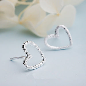 Heart Stud Earrings