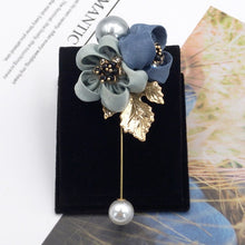 Load image into Gallery viewer, Fabric Flower Brooch