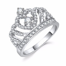 Load image into Gallery viewer, Crown Zircon Ring