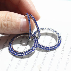 High-grade Round Earrings