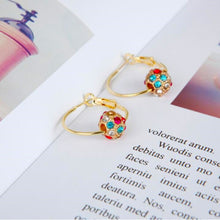 Load image into Gallery viewer, Crystal Ball Earrings