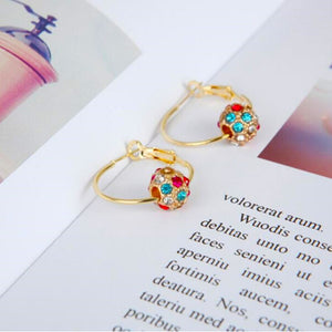 Crystal Ball Earrings