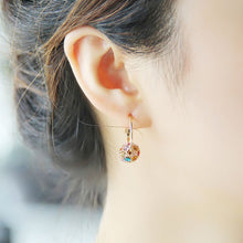 Load image into Gallery viewer, Crystal Ball Earrings