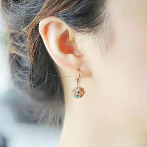 Crystal Ball Earrings