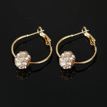 Load image into Gallery viewer, Crystal Ball Earrings