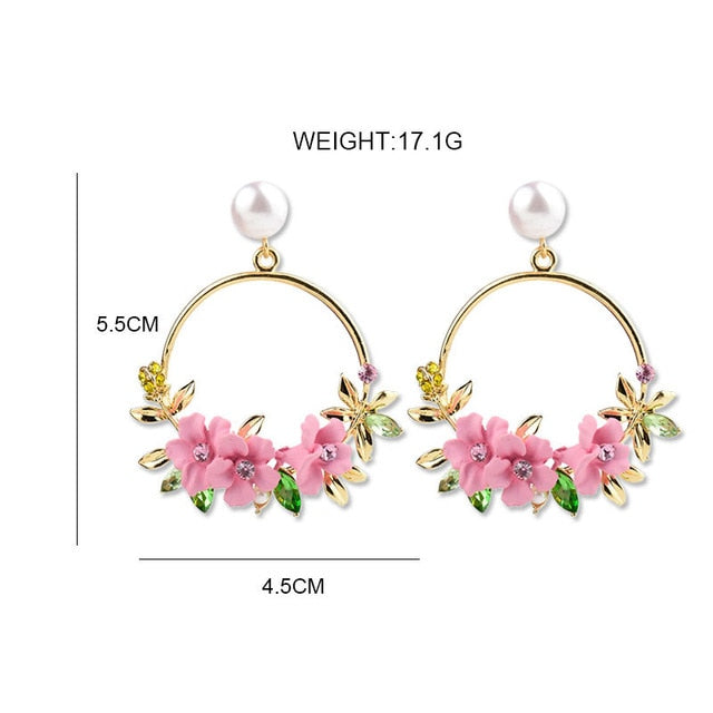 Cute Flower Earrings