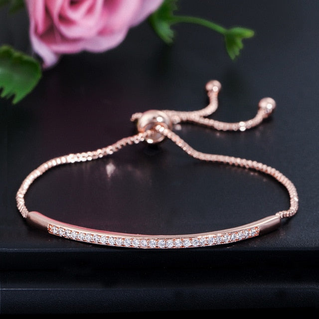 Captivate Bar Slider  Bracelet