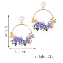 Load image into Gallery viewer, Cute Flower Earrings