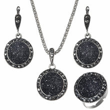 Load image into Gallery viewer, Round Stone Jewelry Set