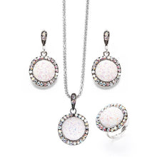 Load image into Gallery viewer, Round Stone Jewelry Set