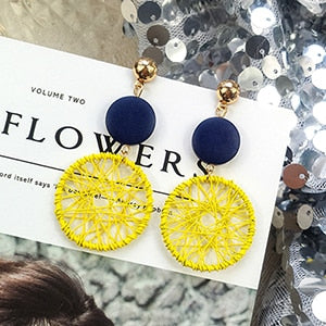 Luxury Round Earrings