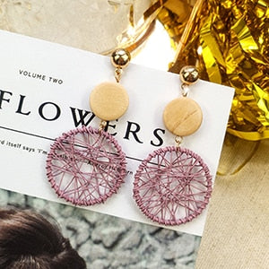 Luxury Round Earrings