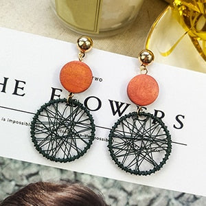 Luxury Round Earrings