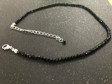 Load image into Gallery viewer, Black Bead Necklace