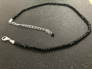 Black Bead Necklace