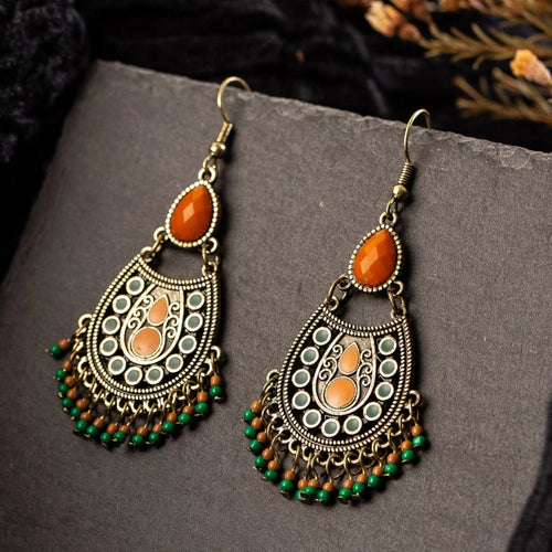 Multiple Vintage Drop Earrings