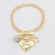 Load image into Gallery viewer, Forever Love Charm Bracelet